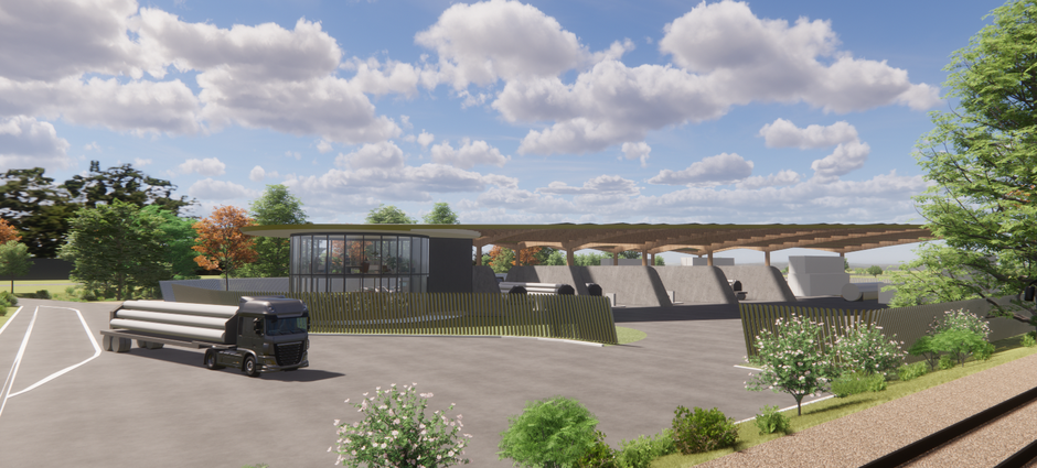 H2 Hub Gengenbach Bahntrasse
