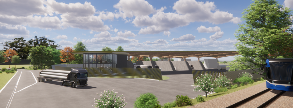 H2 Hub Gengenbach Bahntrasse